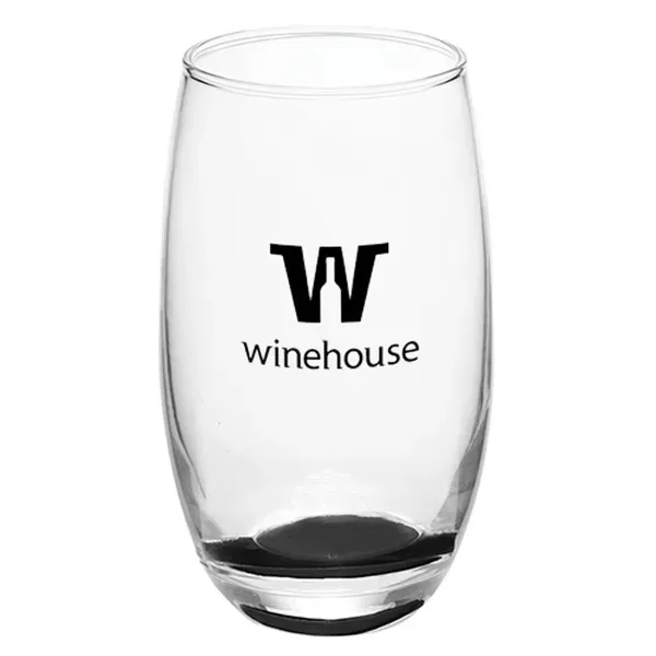 15 oz. Mikonos Clear Stemless Wine Glasses - Image 2