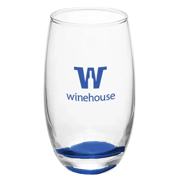 15 oz. Mikonos Clear Stemless Wine Glasses - Image 3