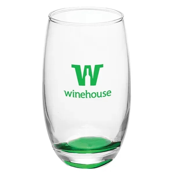 15 oz. Mikonos Clear Stemless Wine Glasses - Image 5