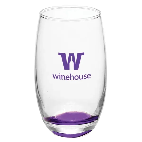 15 oz. Mikonos Clear Stemless Wine Glasses - Image 7