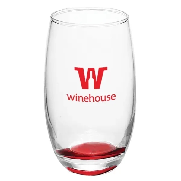 15 oz. Mikonos Clear Stemless Wine Glasses - Image 8