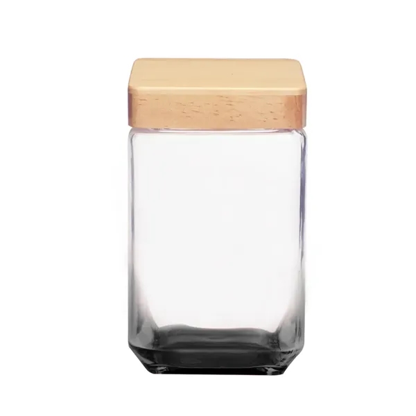 54 oz. Glass Candy Jars w/ Wooden Lids - Image 11