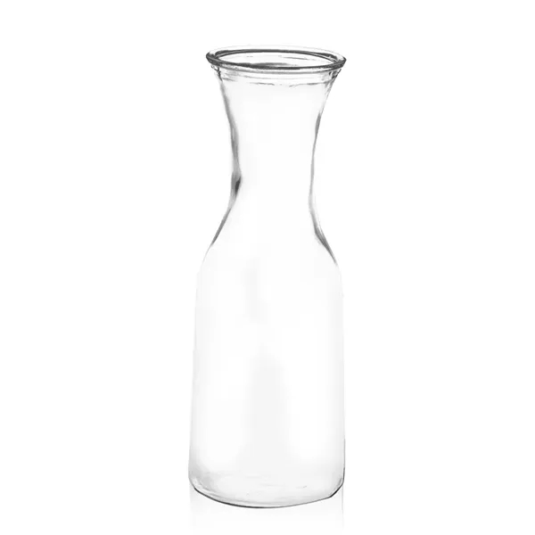 34 oz. Clear Glass Carafes - Image 2