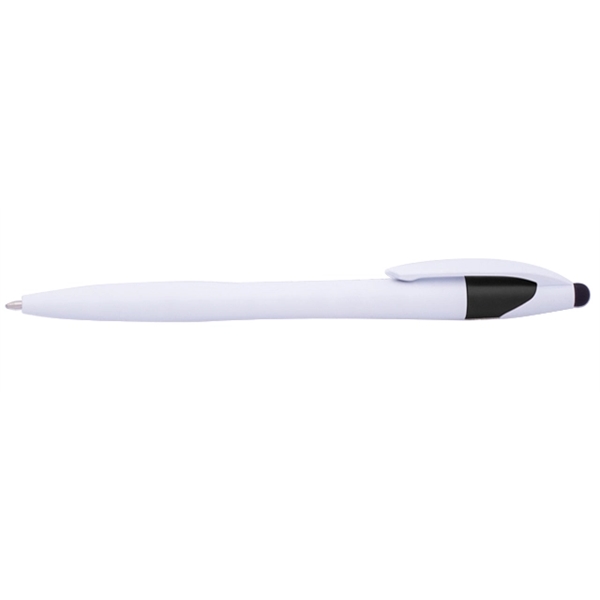 Isla White Twist Barrel Stylus Pen - Image 2
