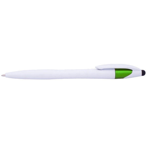 Isla White Twist Barrel Stylus Pen - Image 4