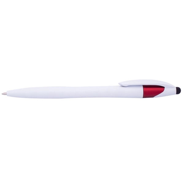 Isla White Twist Barrel Stylus Pen - Image 5