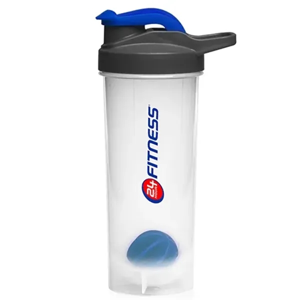 24 oz. Plastic Shaker Bottles With Mixer - Image 5