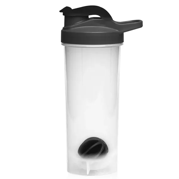 24 oz. Plastic Shaker Bottles With Mixer - Image 9