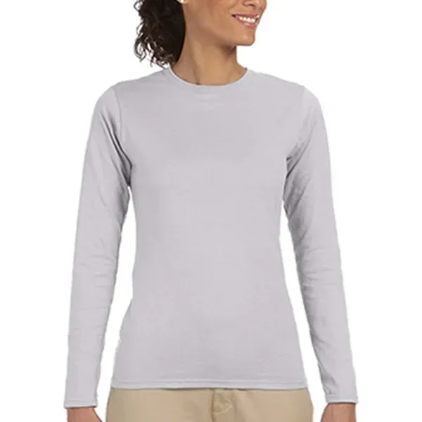 Gildan® Junior Fit Long Sleeve T-Shirt - Image 9