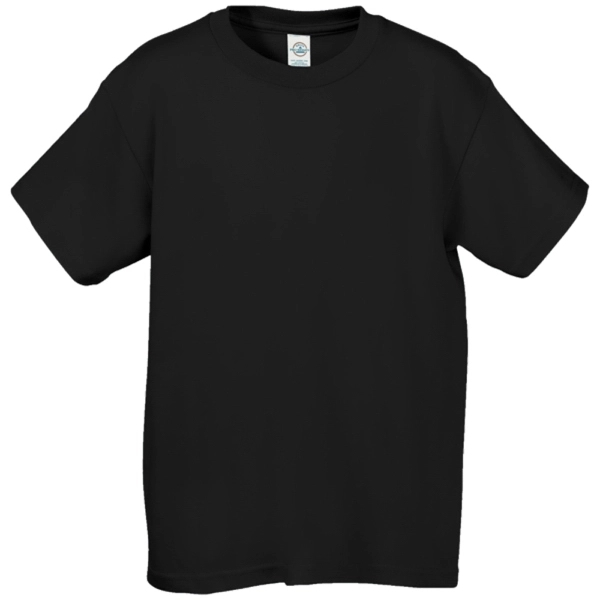 Delta Apparel Youth Pro Weight Tee - Image 4