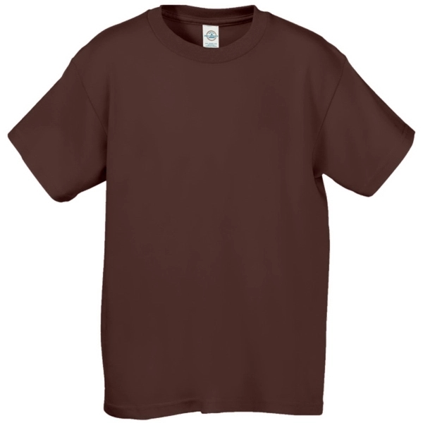 Delta Apparel Youth Pro Weight Tee - Image 9