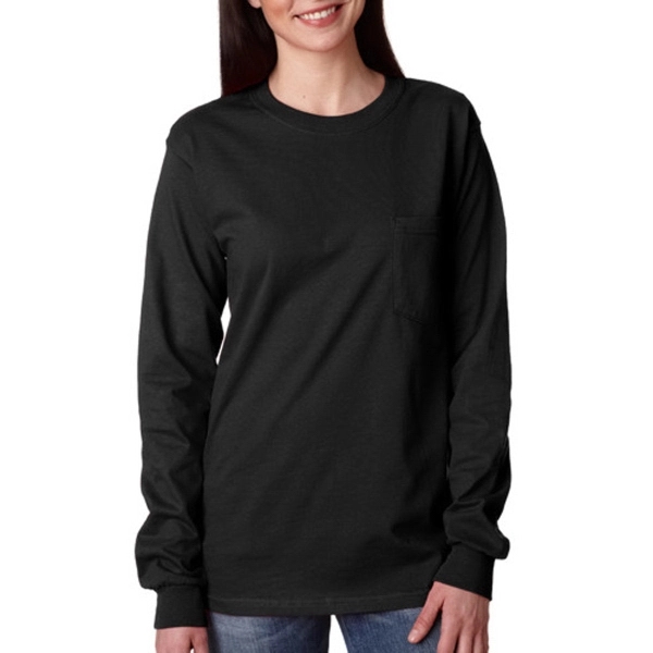 Gildan Ultra Cotton Long Sleeve Adult T-Shirt - Image 1