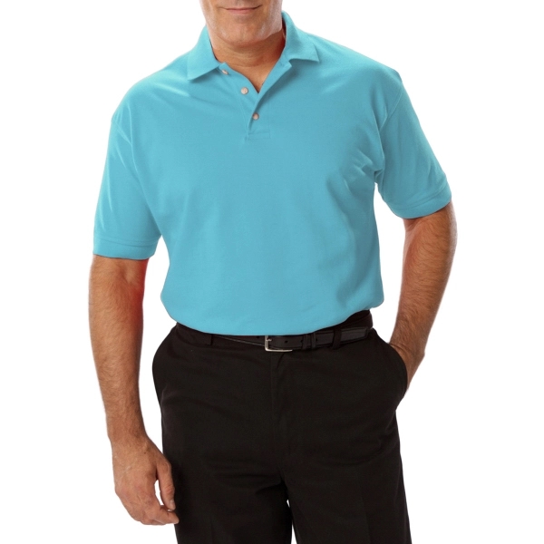 Blue Generation Men's Short Sleeve Polo Shirt - Image 1