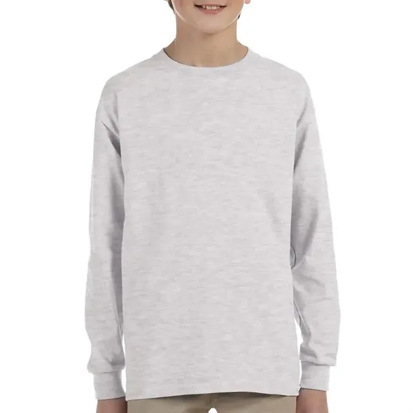 Gildan® Ultra Cotton™ Youth Long Sleeve T-Shirt - Image 15
