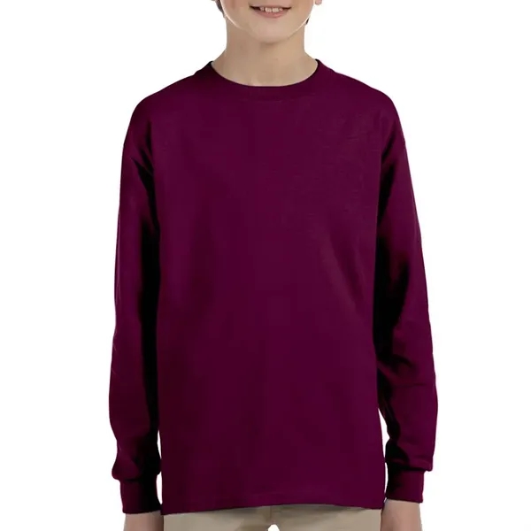 Gildan® Ultra Cotton™ Youth Long Sleeve T-Shirt - Image 21