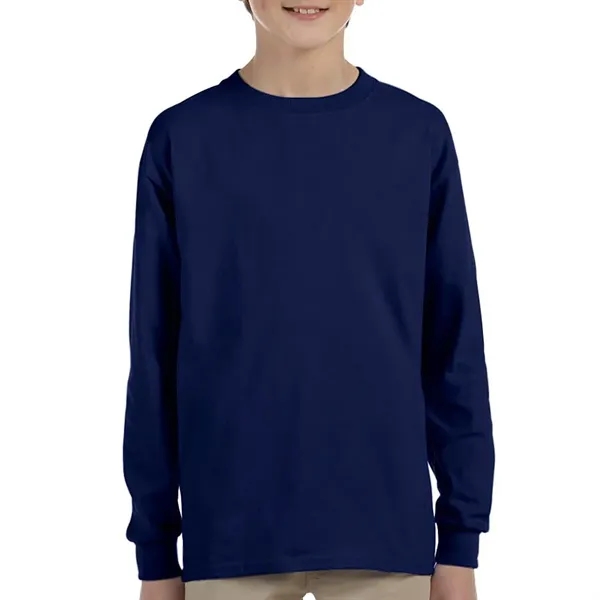 Gildan® Ultra Cotton™ Youth Long Sleeve T-Shirt - Image 22