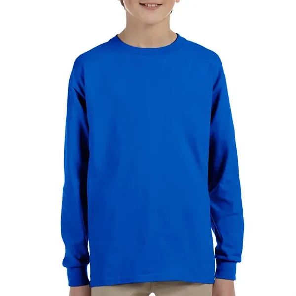 Gildan® Ultra Cotton™ Youth Long Sleeve T-Shirt - Image 26