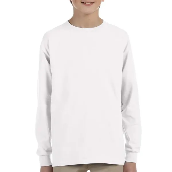 Gildan® Ultra Cotton™ Youth Long Sleeve T-Shirt - Image 28