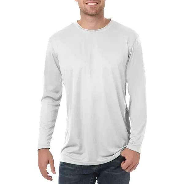 Blue Generation Adult Long Sleeve Solid Wicking Tee - Image 7