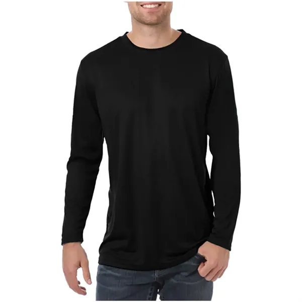 Blue Generation Adult Long Sleeve Solid Wicking Tee - Image 8