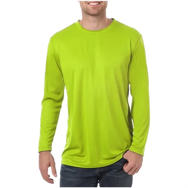 Blue Generation Adult Long Sleeve Solid Wicking Tee - Image 11