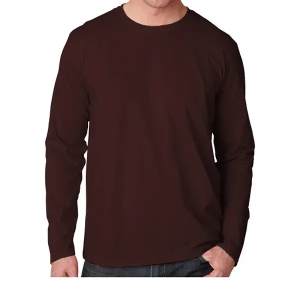 Gildan® SoftStyle™ 4.5 oz. Adult Long Sleeve T-Shirt - Image 3
