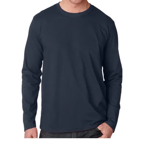 Gildan® SoftStyle™ 4.5 oz. Adult Long Sleeve T-Shirt - Image 4