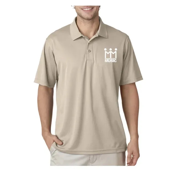 UltraClub® Men's Cool & Dry Mesh Pique Polo Shirt - Image 18