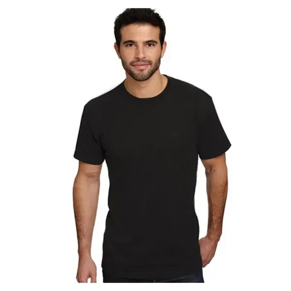 Next Level Mens Short Sleeve Combed Cotton T-shirt - Image 2
