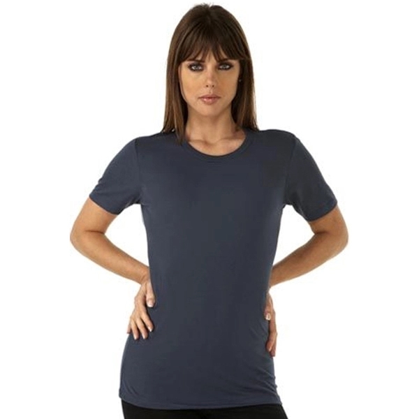 Next Level Ladies Boyfriend Combed Cotton T-shirt - Image 9
