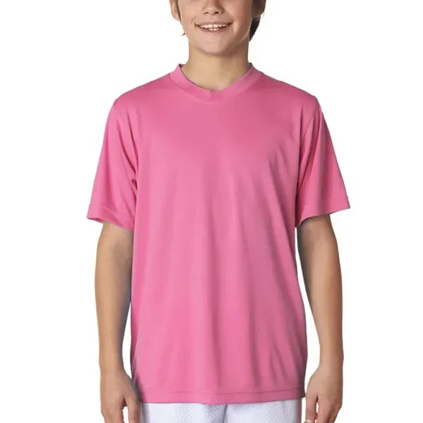 UltraClub® Youth Cool & Dry Performance T-Shirt - Image 1