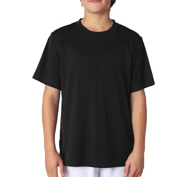 UltraClub® Youth Cool & Dry Performance T-Shirt - Image 2