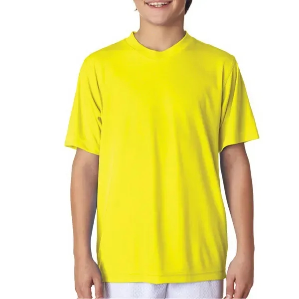 UltraClub® Youth Cool & Dry Performance T-Shirt - Image 4