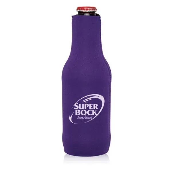Neoprene Zippered Bottle Coolies - Image 4