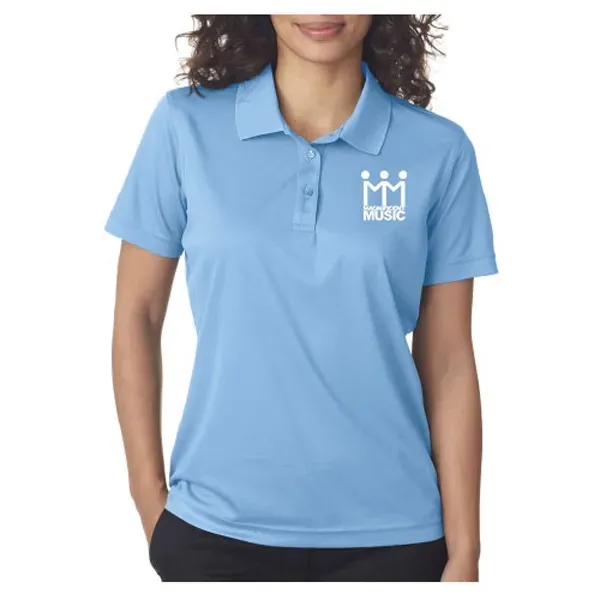 Wholesale UltraClub Ladies' Cool & Dry Mesh Pique Polo Shirt - Image 5