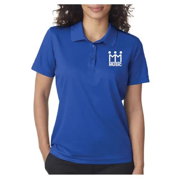 Wholesale UltraClub Ladies' Cool & Dry Mesh Pique Polo Shirt - Image 18