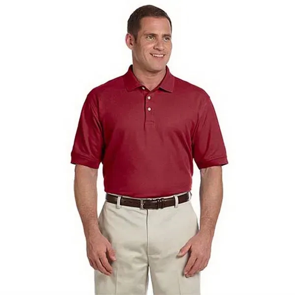 Devon & Jones Men's Short-Sleeve Polo Shirt - Image 3