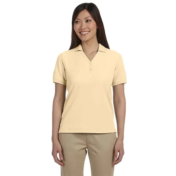 Devon & Jones Ladies' Short-Sleeve Y-Collar Polo Shirt - Image 16