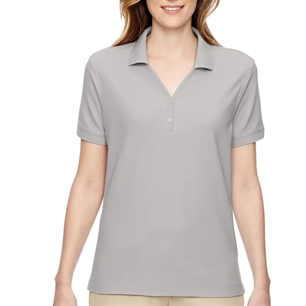 Devon & Jones Ladies' Short-Sleeve Y-Collar Polo Shirt - Image 29