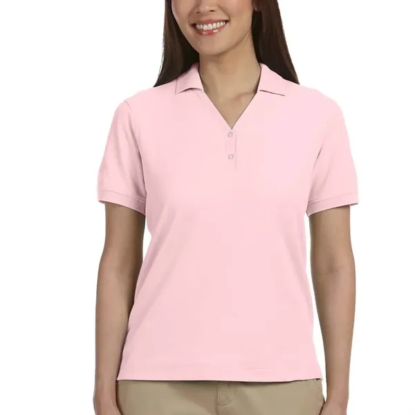 Devon & Jones Ladies' Short-Sleeve Y-Collar Polo Shirt - Image 33