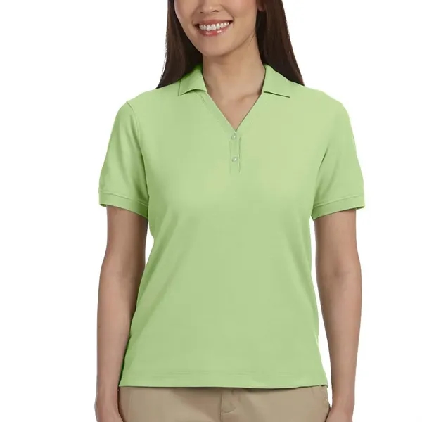 Devon & Jones Ladies' Short-Sleeve Y-Collar Polo Shirt - Image 37