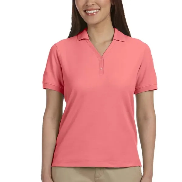 Devon & Jones Ladies' Short-Sleeve Y-Collar Polo Shirt - Image 38