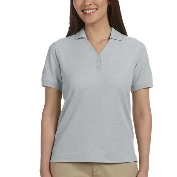 Devon & Jones Ladies' Short-Sleeve Y-Collar Polo Shirt - Image 41