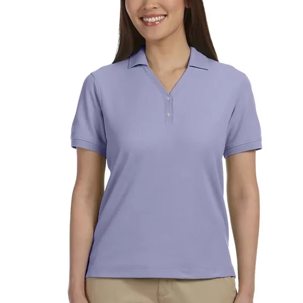 Devon & Jones Ladies' Short-Sleeve Y-Collar Polo Shirt - Image 42