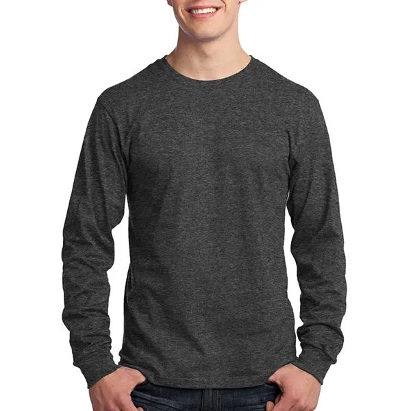Personalized Port & Company® Long Sleeve Cotton T-Shirt - Image 35