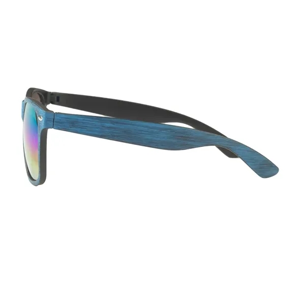 Orion Matte Woodgrain Finish Sunglasses - Image 6