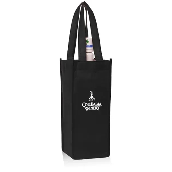 Non-Woven Vineyard One Bottle Wine Bags - Image 2