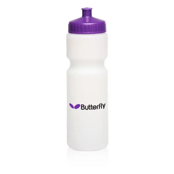 28 oz Push Cap Plastic Water Bottle - Image 12