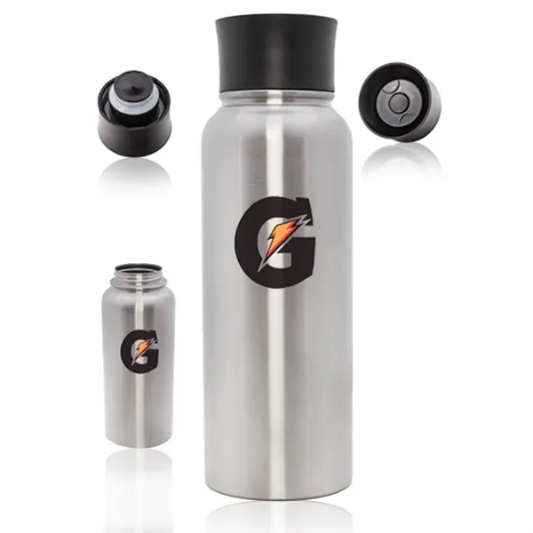 41 oz. Stainless Steel Sports Bottle - Image 1