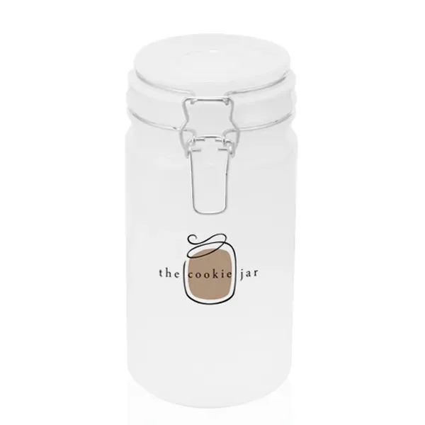 34 oz. Boswell Frosted Glass Storage Jars - Image 3